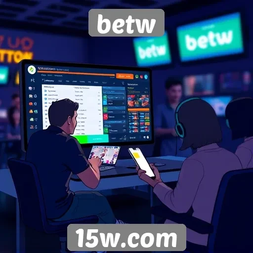 Novas funcionalidades de interação no betw